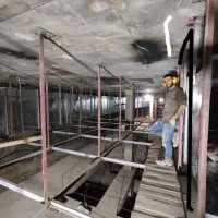 ساپورت تاسیسات و جوشکاری والپست و نما وفن کویل