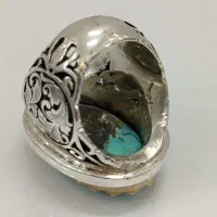 انگشتر نقره فیروزه اصلی|جواهرات|گرگان, |دیوار