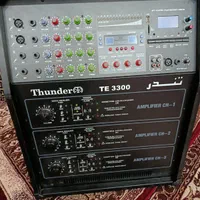 اکو آمپلی فایر تندر مدل TE-3300|صوتی و تصویری|برازجان, |دیوار