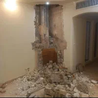 تخریب با هیلتی و باسازی کاشی کاری سرامیک سنگ