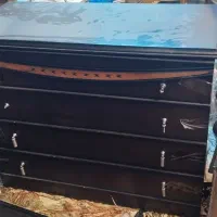 سرویس خواب .تخت.پاتختی.درآور و آینه|تخت و سرویس خواب|همدان, |دیوار