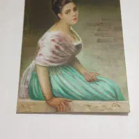 نقاشی رنگ روغن با اثر امضاء نقاش