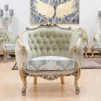 مبل سلطنتی تمام چوب|مبلمان خانگی و میز عسلی|اصفهان, عطار نیشابوری|دیوار