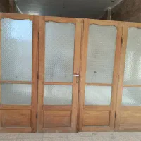 درب چوب گردو قدیمی