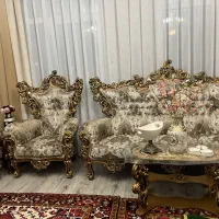 مبل سلطنتی ۹ نفره با میز