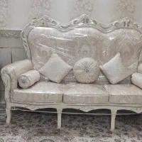 مبل استیل ۹ نفره و میز ناهار خوری چهار نفره