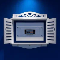 شلف دیواری پوشش فیوز و جاکلیدی هولدرکنتور برق ضدآب|صنایع دستی و سایر لوازم تزئینی|مشهد, کوشش|دیوار