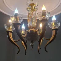 لوستر فلزی،کریستال