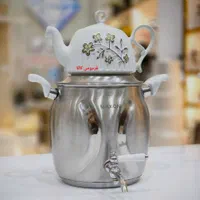 کتری و قوری شیردار استیل ماکسون Maxon