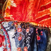 پتو گلبافت ژله ای زیرانداز|رختخواب، بالش، پتو|ملایر, |دیوار