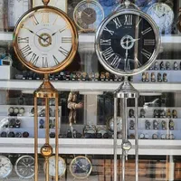 ساعت فلزی ایستاده پاندول دار