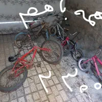 یک عدد دوچرخه 26 سه عدد 12 یک عدد 16 یک عدد. 20