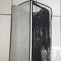 لباس مجلسی مشکی ساتن ترک|لباس|محمدیه-قزوین, |دیوار