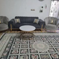 دو‌عددفرش ۹متری با ی دست مبل ۵نفره|فرش|ورامین, ورامین|دیوار