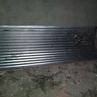 ورق گالوانیزه شیروانی  ۴ متری ۱۰ عدد بدون رنگ سالم