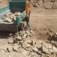 حمل ماسه سنگ شن شسته مخلوط نخاله و خاک برداریری|خدمات حمل و نقل|امیدیه, |دیوار
