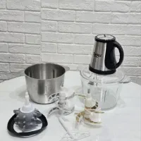 خردکن دو کاسه ۶+۶تیغه سیرپوست کن باضمانت برند دکو|خردکن، آسیاب، غذاساز|قم, علی آباد سعدگان|دیوار