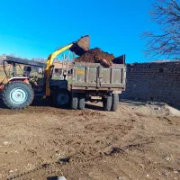 کود حیوانی گوسفندی وگاوی سوخته