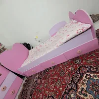 تخت سیسمونی سرویس خواب کودک نوجوان|تخت و صندلی بچه|اصفهان, بیدآباد|دیوار