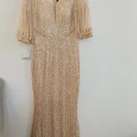 لباس مجلسی نو یک بار پوشیده شده