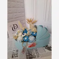 انواع باکس گل شمعی|گل مصنوعی|رشت, سلیمانداراب|دیوار