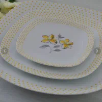 سرویس غذاخوری 98 پارچه چینی زرین|ظروف سرو و پذیرایی|پردیس, فاز ۴|دیوار