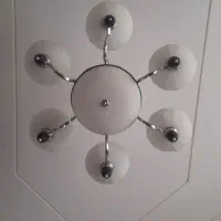 لوستر ۶شعله و ۵شعله و آویز اتاق خواب ۳ شعله و تک|لوستر و چراغ آویز|مشهد, صیاد شیرازی|دیوار