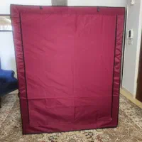 جا رختخوابی پارچه برزنت اسکلت فلزی عرض ۱۴۲|جاکفشی، کمد، دراور|مشهد, سپاد|دیوار