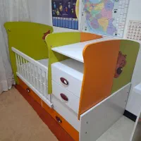 سرویس خواب نوزاد و کودک|تخت و سرویس خواب|جم, |دیوار