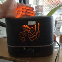 بخور سرد مدل شعله آتش کاملاً نو و دست اول|پنکه و تصفیه‌کنندهٔ هوا|اصفهان, ارغوانیه|دیوار
