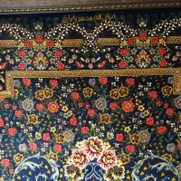 فرش دستبافت تمام ابریشم قم