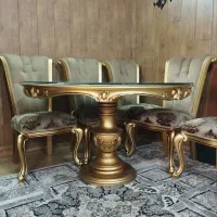 میز نهار خوری ۶نفره بسیار شیک