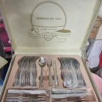 قاشق چنگال ۱۸ نفره|ظروف سرو و پذیرایی|یزد, |دیوار