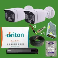 پک دوربین مداربسته برند برایتون سرور داخلی دزدگیر