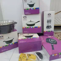 قابلمه چدن ۲۱ پارچه فرانسوی|ظروف پختوپز|شاهدشهر, |دیوار