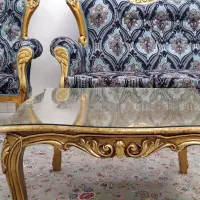 مبل استیل ۹ نفره همراه با میز و دو عسلی|مبلمان خانگی و میز عسلی|تهران, تختی|دیوار