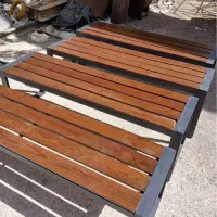 نیمکت/صندلی/جا سیگاری/سطل زباله تفکیک/پارکی