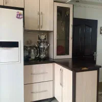کابینت ام دی اف در حد نو همراه با هود اخوان|آب‌چکان و نظم‌دهنده ظروف|تهران, افسریه شمالی|دیوار
