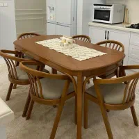 میز ناهارخوری پارمیس|میز و صندلی غذاخوری|اصفهان, طامه|دیوار