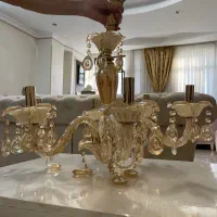 لوستر کریستالی عروسکی|لوستر و چراغ آویز|کرج, کوی کارمندان جنوبی|دیوار