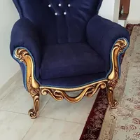 مبلمان سلطنتی ۹ نفره|مبلمان خانگی و میز عسلی|محمدیه-قزوین, |دیوار