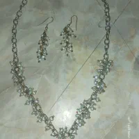 نیم ست قدیمی و خاص مروارید