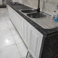 کابینت آشپزخانه ممبران به همراه گاز سینک و هود|آب‌چکان و نظم‌دهنده ظروف|اهواز, کیان اباد|دیوار