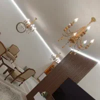 لوستر چوبی|لوستر و چراغ آویز|شیراز, کوزه گری|دیوار