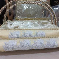 صندوقچه سبد چوبی ماکارون جهت تزئین شب یلدا عروس|صنایع دستی و سایر لوازم تزئینی|کاشان, پاقپان|دیوار