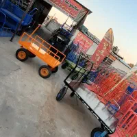 (گاری ۱۵۰در۱۲۰ گردشی)چهار چرخ دستی حمل بار گردشی
