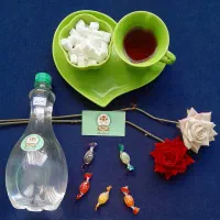 عرق بهارنارنج و عرق نعناع طبیعی 1/5 لیتری