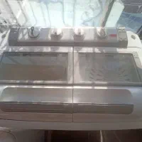 لباسشویی 9 کیلو و مینی واش 5 کیلو در حد نو|ماشین لباسشویی و خشک‌کن لباس|زهک, |دیوار