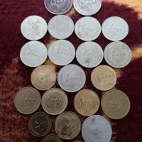 تعدادی اسکناس وسکه اول انقلاب وزمان شاهی