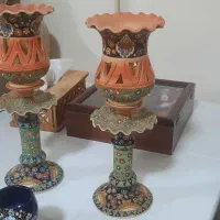 شمعدانی میناکاری شده